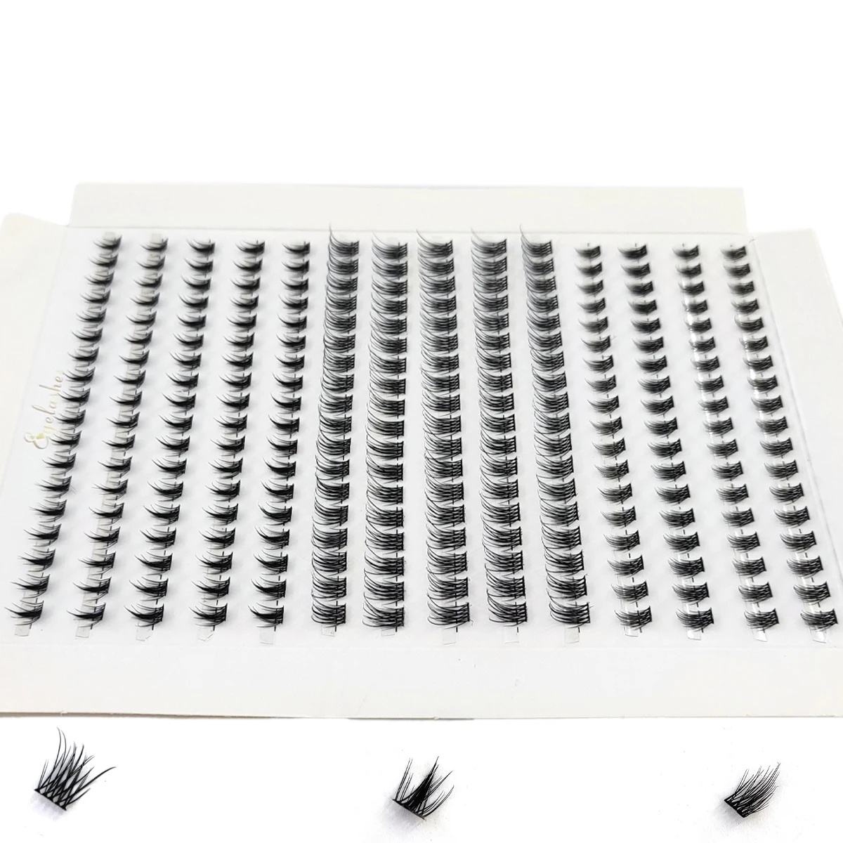 Eyelash Extension Anime - AMSDCN Kępki rzęs Bottom&Spiky, kępki rzęs