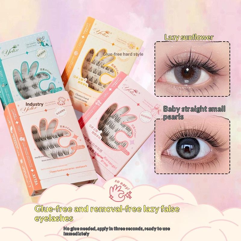Lash Adhesive Glue - Samoprzylepne kępki rzęs o naturalnym wyglądzie,