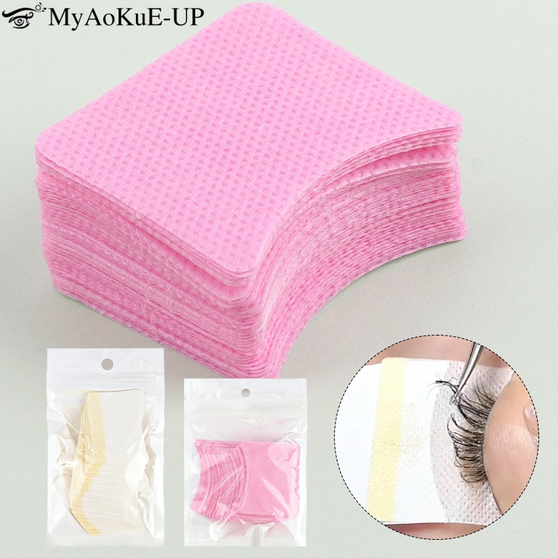 Eyelash Extension Glue Remover - 40 szt. Waciki do usuwania przedłużanych