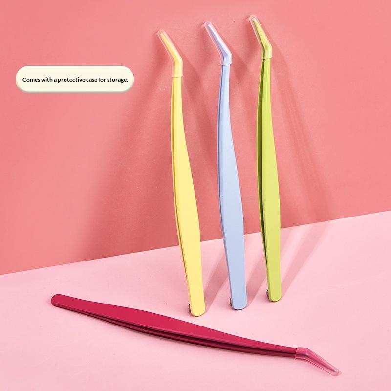 Lash Extension Tweezers - Pęseta do przeszczepiania rzęs ze stali