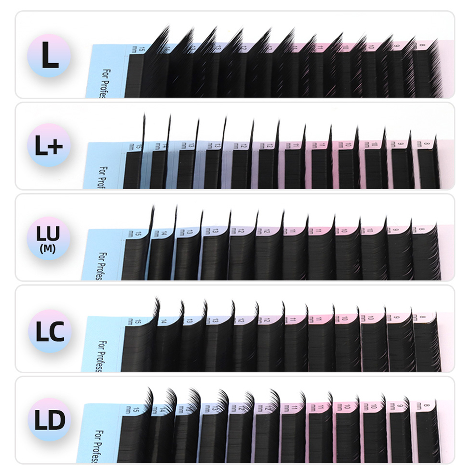 Eyelash Extension Anime - RUJADE L L+ LC LD LU(M)
