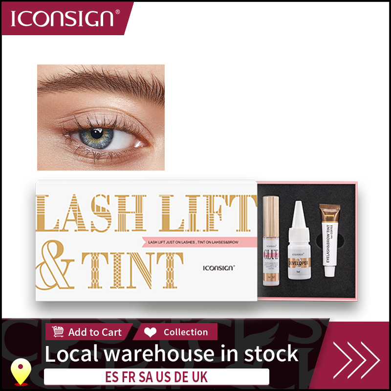 Eyelash Extension Full Set - ICONSIGN zestaw do liftingu i odcienia