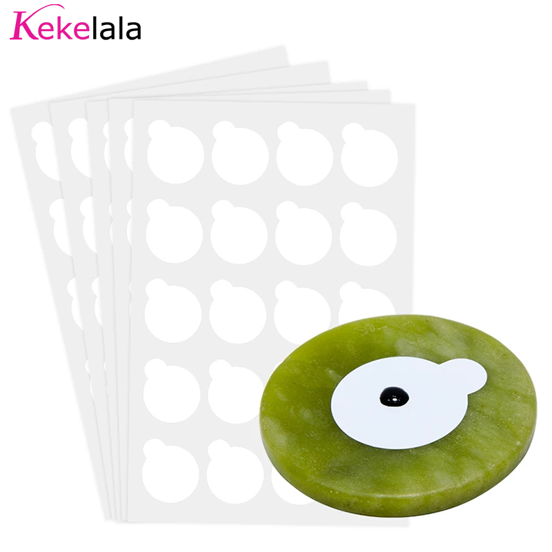 100 szt. Naklejek na klej do p – Eyelash Extension Examples recenzja i cena