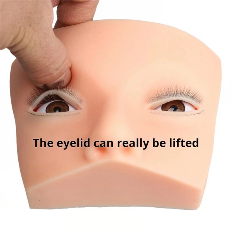Głowa Manekina do Przedłużania – Eyelash Extension Open Eye recenzja i cena