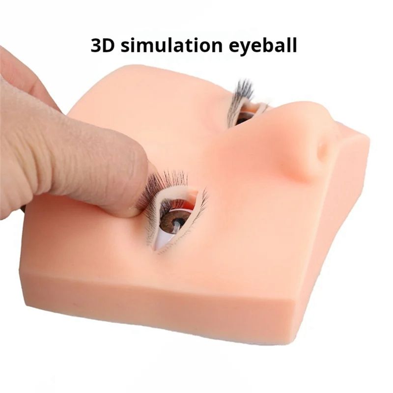 Głowa Manekina do Przedłużania – Eyelash Extension Open Eye recenzja i cena