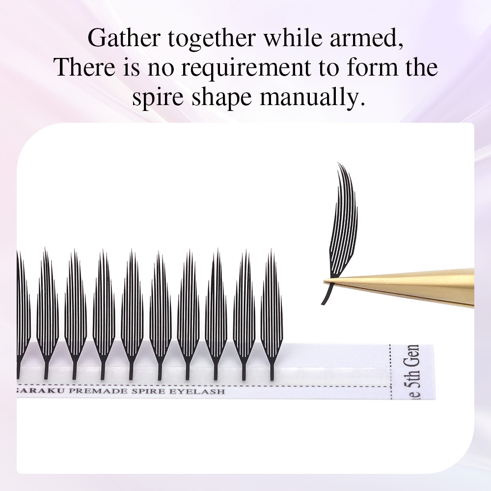 NAGARAKU Premade Spire Eyelash – Funny Eyelash Extension recenzja i cena