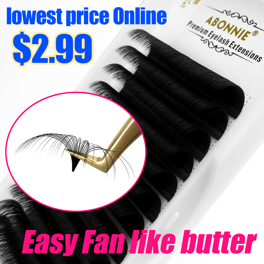 Abonnie 0.03-0.10mm Easy Fan L – Eyelash Extension Anime recenzja i cena