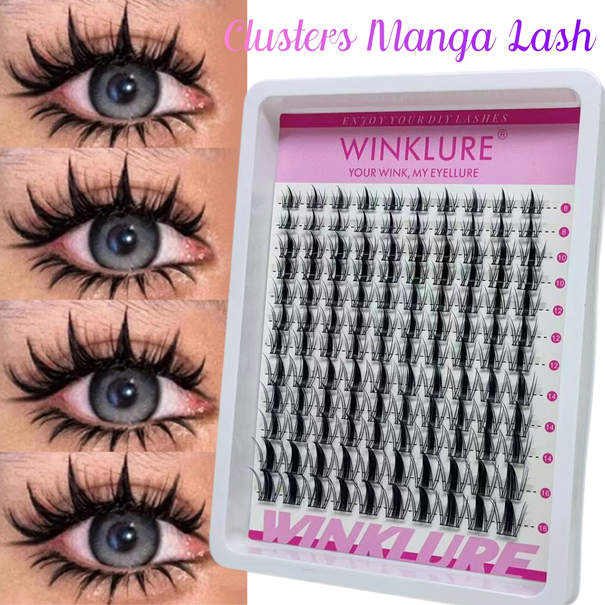 Zestaw Kępek Rzęs WINKLURE Man – Eyelash Extension Anime recenzja i cena