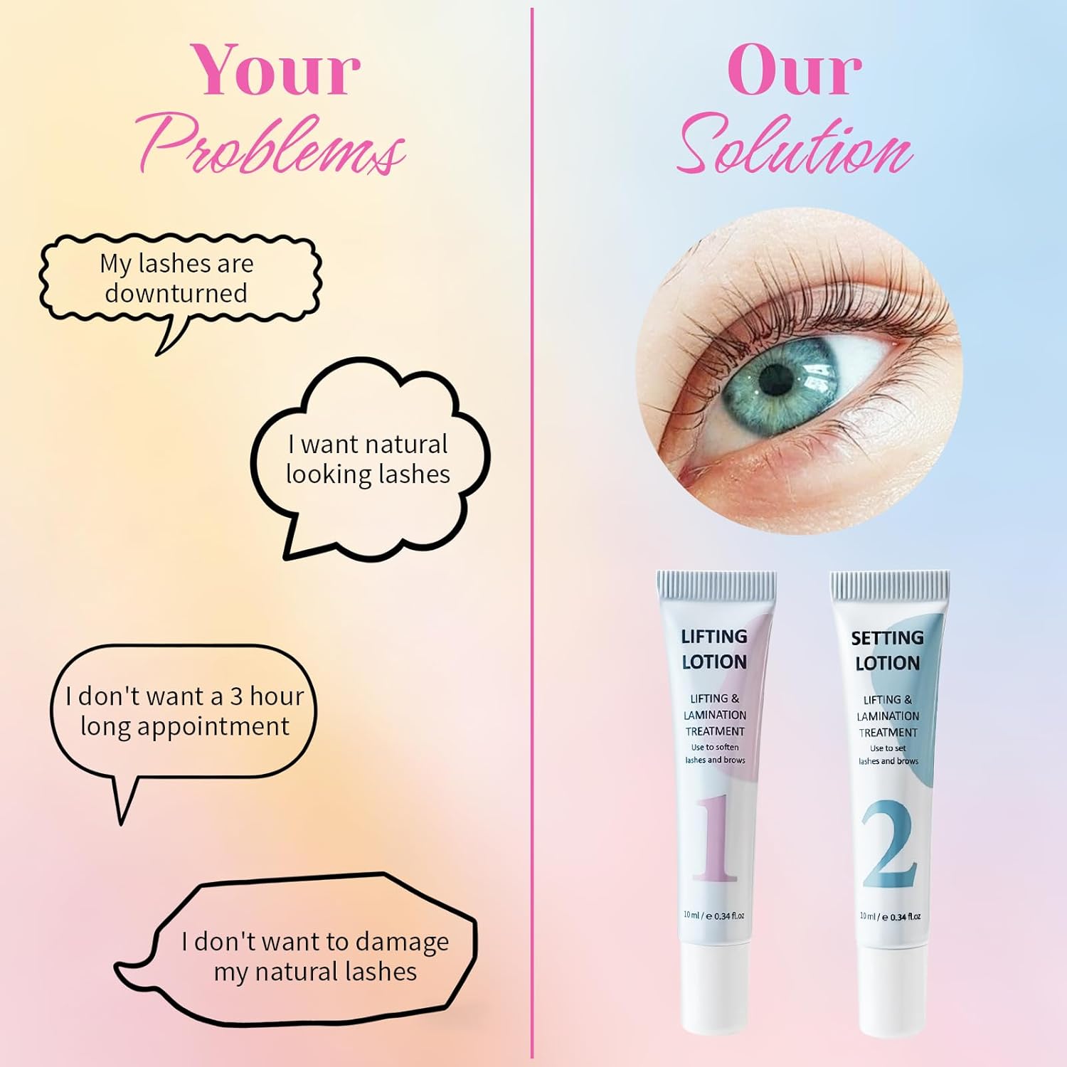 LOMANSA 10ml Zestaw do trwałej – Eyelash Extension Full Set recenzja i cena