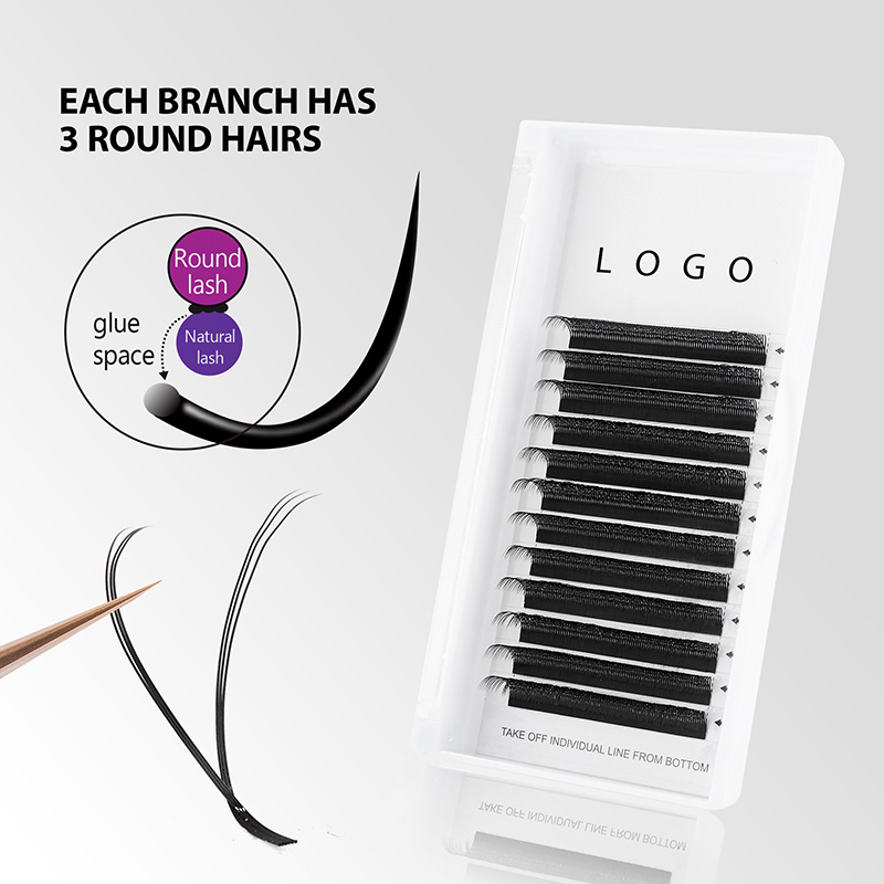 10PCS Ulepszone Rzęsy YY w Ksz – Eyelash Extension Fan recenzja i cena