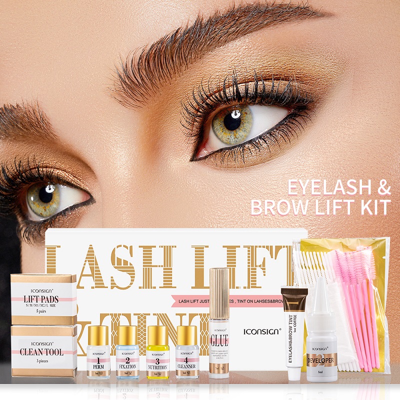ICONSIGN zestaw do liftingu i  – Eyelash Extension Full Set recenzja i cena