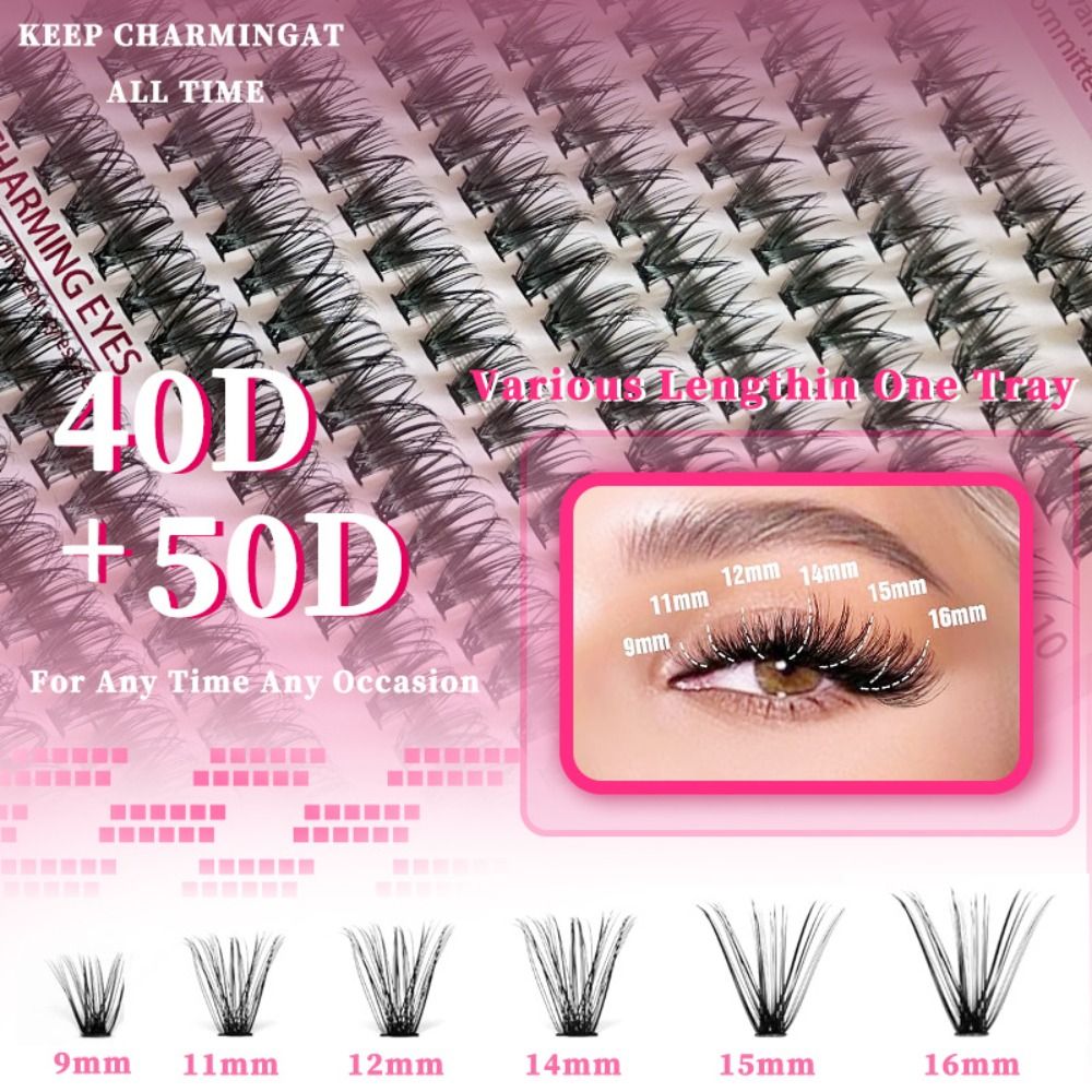 Sztuczne rzęsy o długości 9-16 – Eyelash Extension Fan recenzja i cena