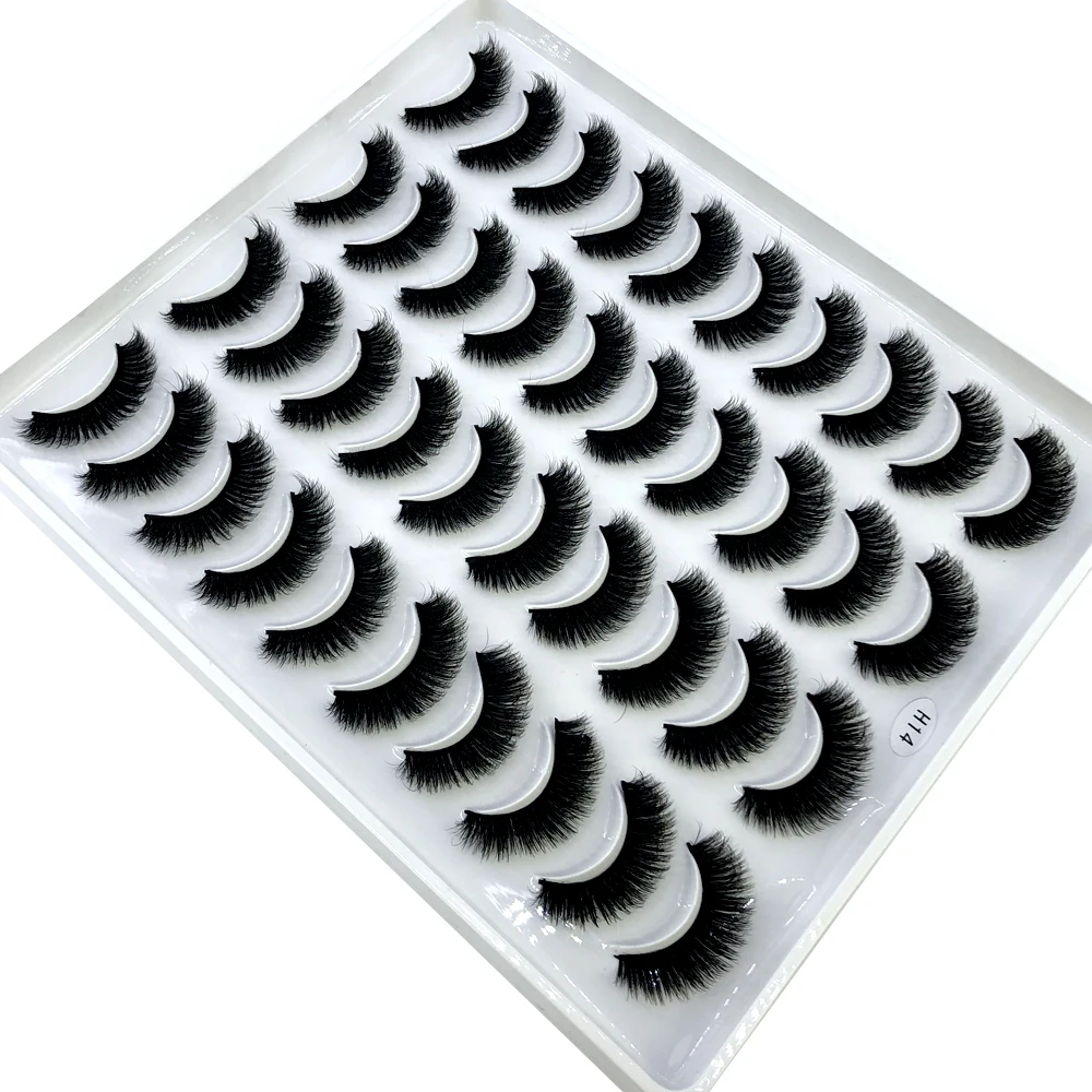 AMSDCN Nowe 20 par naturalnych – Eyelash Extension Full Set recenzja i cena