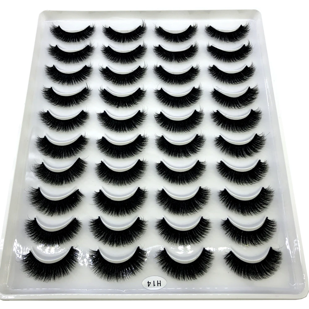 AMSDCN Nowe 20 par naturalnych – Eyelash Extension Full Set recenzja i cena